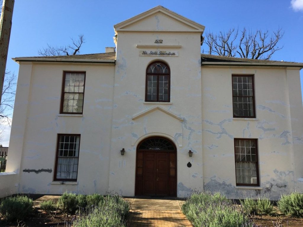 Simond Private School Stellenbosch - Commercial Painting 1 - before